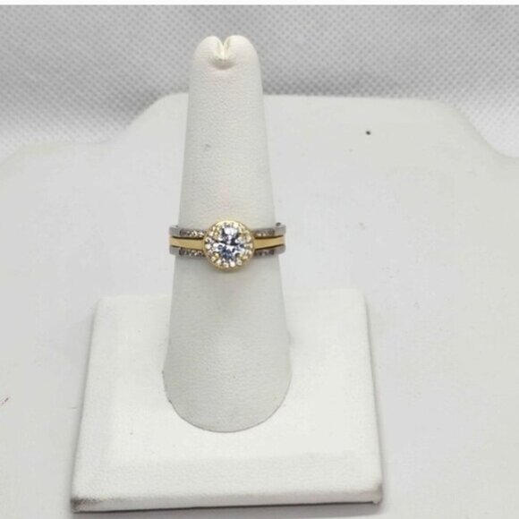 Brand New 925 Sterling Silver 2-Set Ring – Gift Ready - Picture 4 of 5